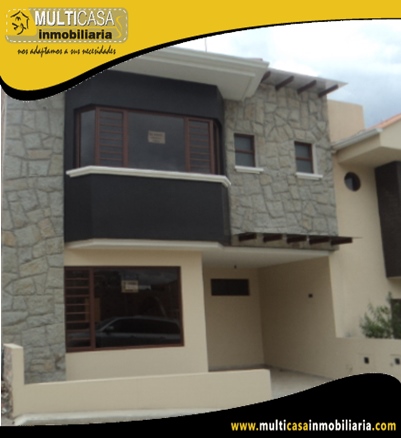 Casa en Condominio en Venta a Crédito Sector El Cebollar Cuenca-Ecuador