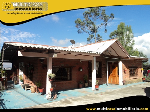 Casa en Venta con Terreno a Crédito Sector Ricaurte Cuenca-Ecuador