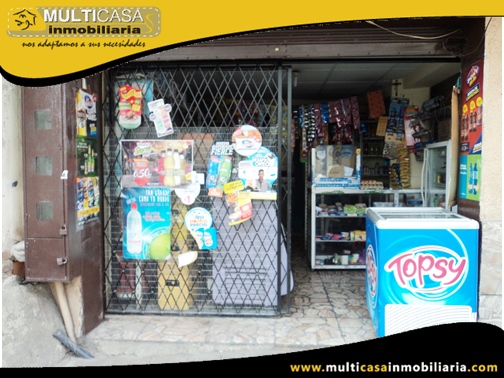 Casa en Venta con Local Comercial a Crédito Sector Centro de la Ciudad Cuenca-Ecuador