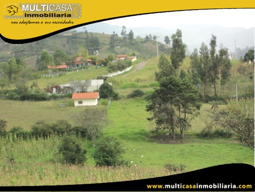 Terreno en Venta a Crédito Sector Shio - Chordeleg - Ecuador