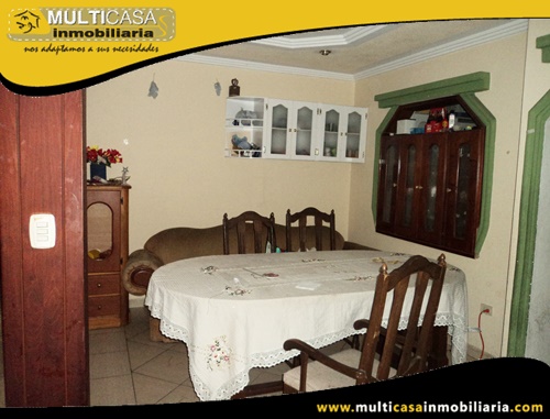 Casa en venta a Crédito Sector Empresa Eléctrica Cuenca-Ecuador