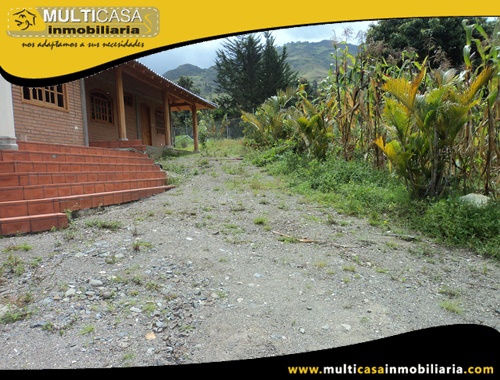 Casa con Terreno en Venta a Crédito Sector Dug Dug Paute-Ecuador