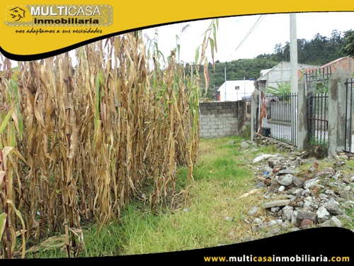 Terreno en Venta a Crédito Sector Capulispamba Cuenca-Ecuador
