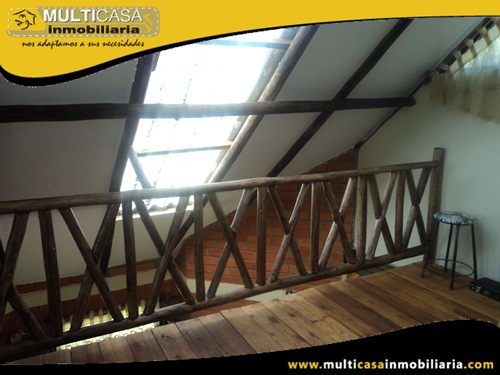 Quinta en Venta a Crédito Sector Ricaurte Cuenca-Ecuador