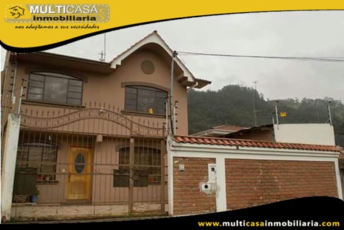 Casa en Venta a Crédito Sector Baños Cuenca-Ecuador