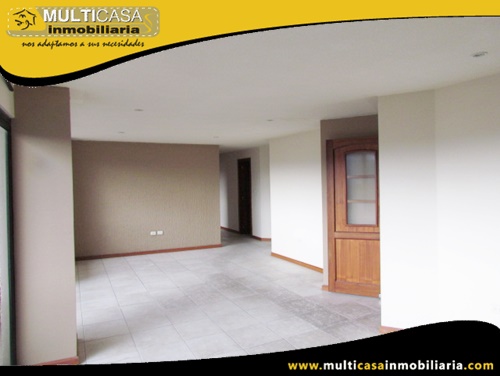 Departamento en Venta a Crédito Sector Miraflores Cuenca-Ecuador