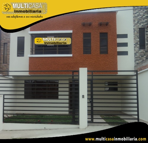Casa en Venta a Crédito en Ciudadela Privada Sector Racar Cuenca-Ecuador