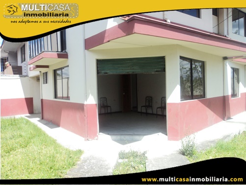 Casa en Venta a Crédito con Local Comercial Sector Centro de la Ciudad Cuenca-Ecuador