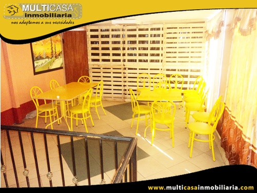Casa en Venta con Cuatro Locales Comerciales a Crédito Sector Feria Libre Cuenca-Ecuador