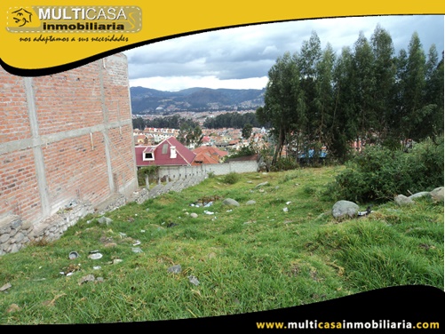Terreno en Venta a Crédito con Licencia Urbanística Sector Ave. Los Cerezos Cuenca-Ecuador