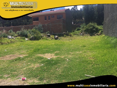 Terreno en Venta a Crédito en Ciudadela Sector Ochoa León Cuenca-Ecuador