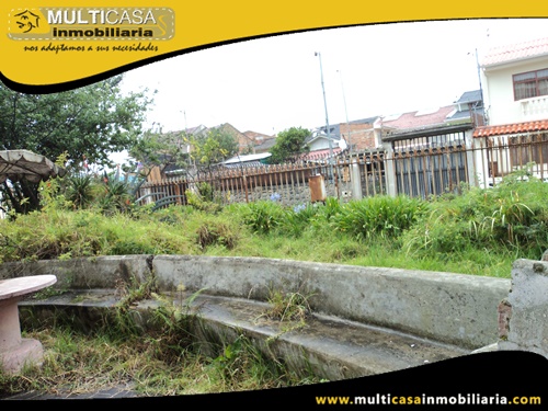 Terreno en Venta a Crédito Sector Don Bosco Cuenca-Ecuador