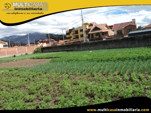 Terreno en Venta a Crédito Sector Feria Libre Cuenca-Ecuador