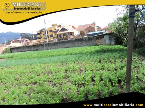Terreno en Venta a Crédito Sector Feria Libre Cuenca-Ecuador