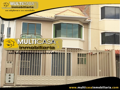 Casa en Venta a Crédito con Local Comercial Sector Quinta Chica Cuenca-Ecuador