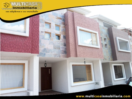 Casa en Venta a Crédito en Condominio Privado Sector Ciudadela de Los Ingenieros Cuenca-Ecuador