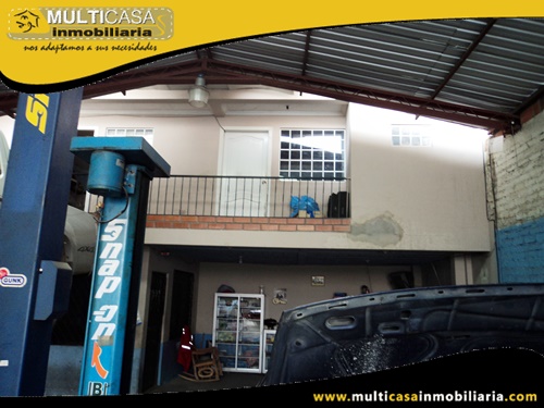 Casa Comercial en Venta a Crédito  Sector Totoracocha Cuenca-Ecuador