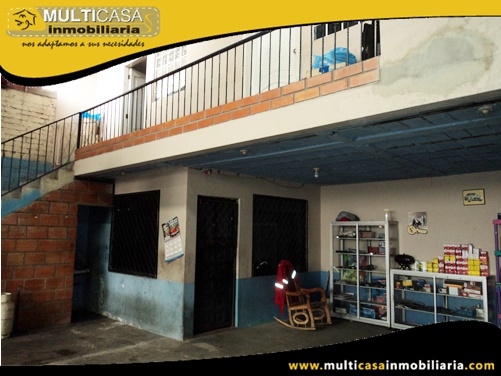 Casa Comercial en Venta a Crédito  Sector Totoracocha Cuenca-Ecuador