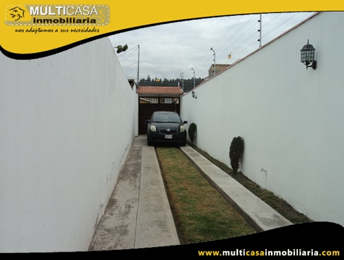 Casa en Venta a Crédito Sector Capulispamba Cuenca-Ecuador