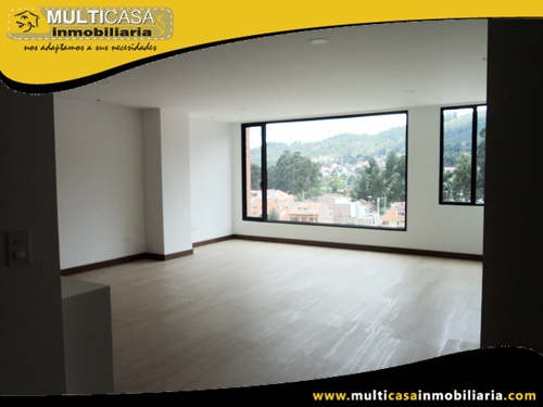 Departamento en Venta a Crédito Sector Tres Puentes Cuenca-Ecuador