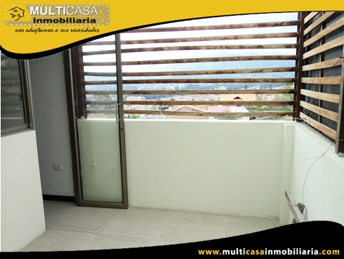Departamento en Venta a Crédito  Sector Las Pencas Cuenca-Ecuador