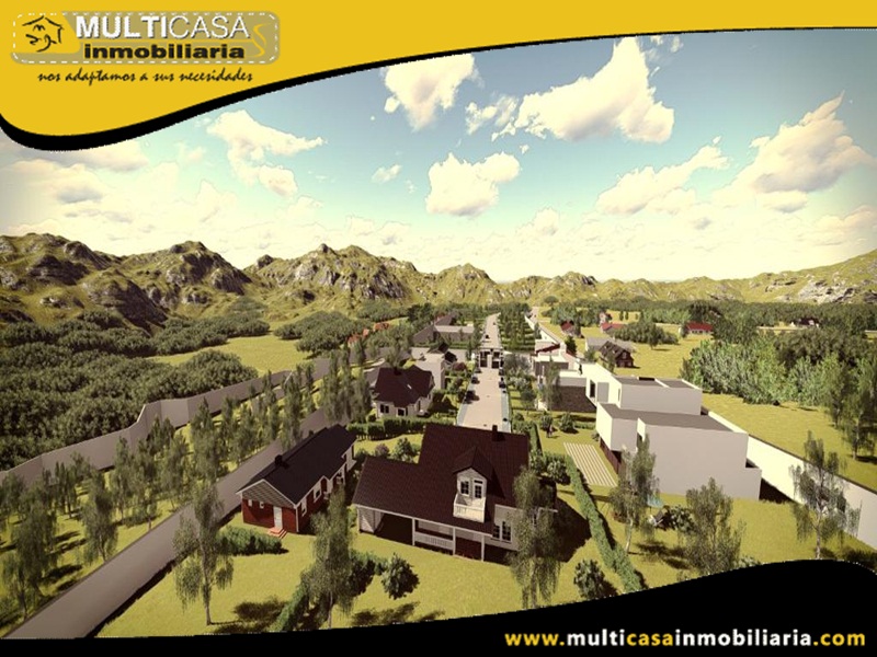 Venta de Terrenos en Selecta Urbanización Altos del Bosque Sector San Miguel de Putushi Cuenca-Ecuador
