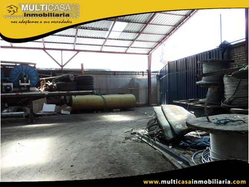 Nave Industrial en Venta a Crédito Sector Totoracocha Cuenca-Ecuador