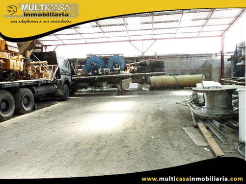 Nave Industrial en Venta a Crédito Sector Totoracocha Cuenca-Ecuador