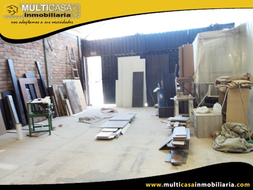 Nave Industrial en Venta a Crédito Sector Totoracocha Cuenca-Ecuador