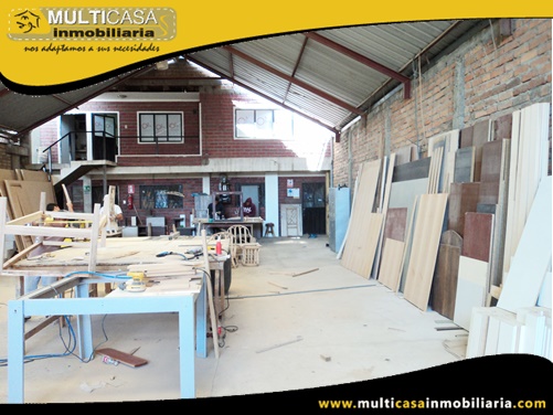Nave Industrial en Venta a Crédito Sector Totoracocha Cuenca-Ecuador