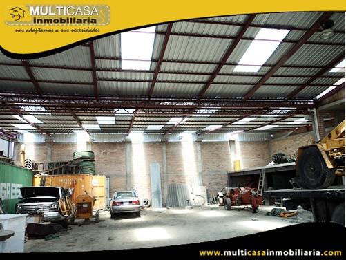 Nave Industrial en Venta a Crédito Sector Totoracocha Cuenca-Ecuador