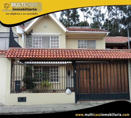 Arriendo Casa de Lujo Sector Av. 10 de Agosto Cuenca-Ecuador