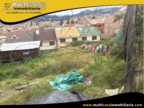 Terreno en Venta a Crédito Sector Entrada a Misicata Cuenca-Ecuador