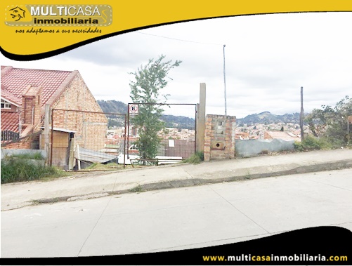 Terreno en Venta a Crédito Sector Entrada a Misicata Cuenca-Ecuador