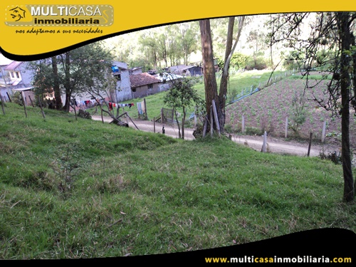 Terreno en Venta a Crédito Sector Zhucay Cuenca-Ecuador