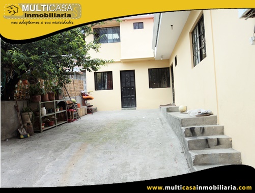 Casa Comercial de Cinco Departamentos en Venta a Crédito Sector El Tejar Cuenca-Ecuador