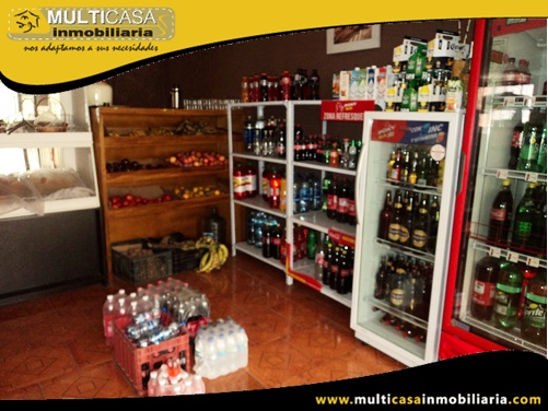 Casa Comercial de Cinco Departamentos en Venta a Crédito Sector El Tejar Cuenca-Ecuador