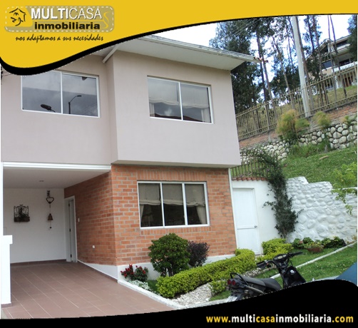 Casa en Venta a Crédito en Condominio Privado Sector Control Sur Cuenca-Ecuador