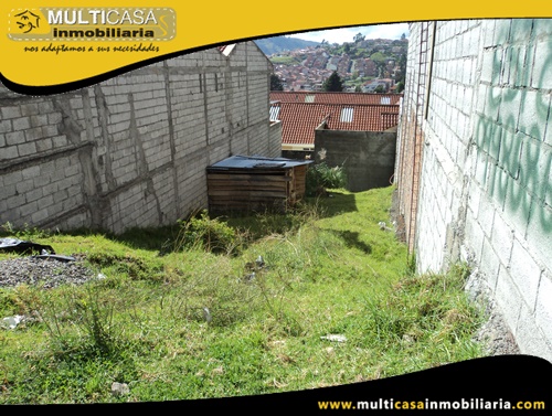Terreno en Venta a Crédito Sector Baños Cuenca-Ecuador