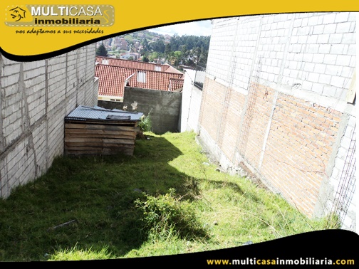 Terreno en Venta a Crédito Sector Baños Cuenca-Ecuador