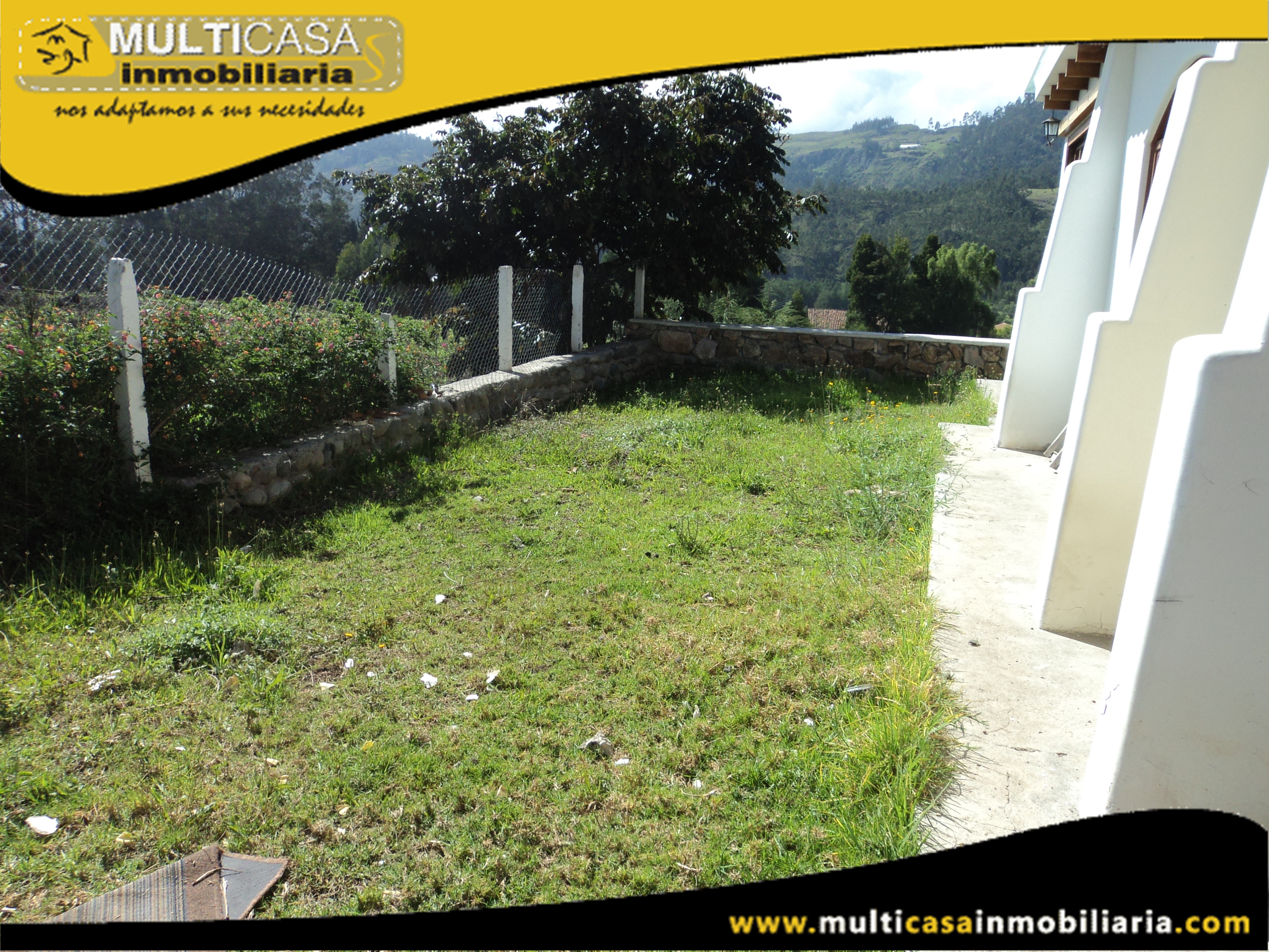 Casa en Arriendo Sector El Descanso Cuenca-Ecuador