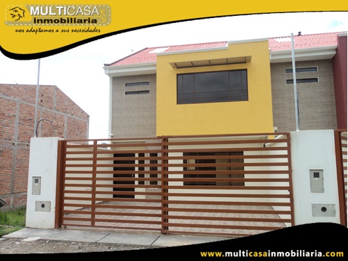 Casa en Venta a Crédito Sector Camino Viejo a Baños Cuenca-Ecuador