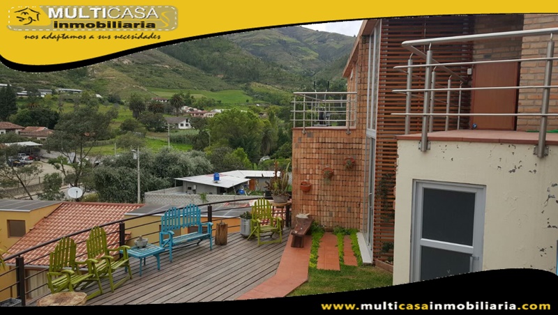 Quinta en Venta a Crédito Sector Centro de la Ciudad Paute-Ecuador