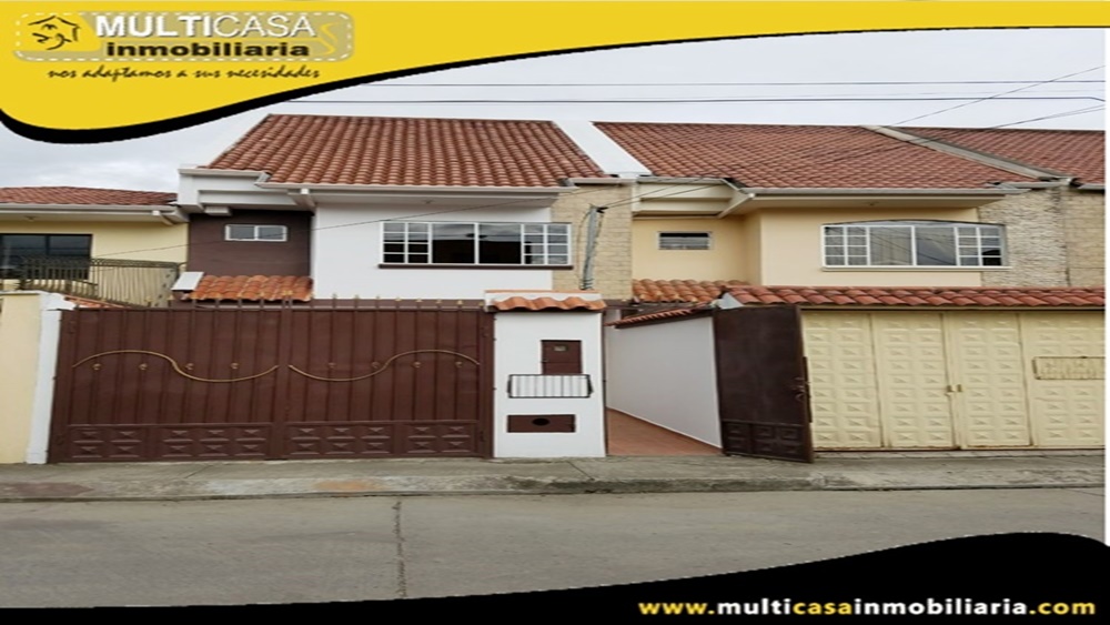 Arriendo Casa Sector Ciudadela Simón Bolivar Cuenca-Ecuador