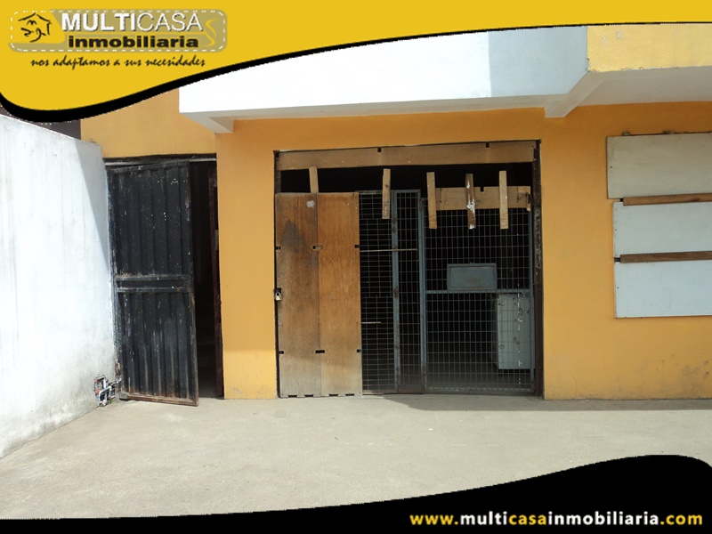 Casa Comercial por Terminar en Venta a Crédito con Local Comercial Sector Ricaurte Cuenca-Ecuador