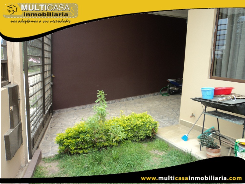 Casa en Venta a Crédito Sector Quinta Chica Baja Cuenca - Ecuador