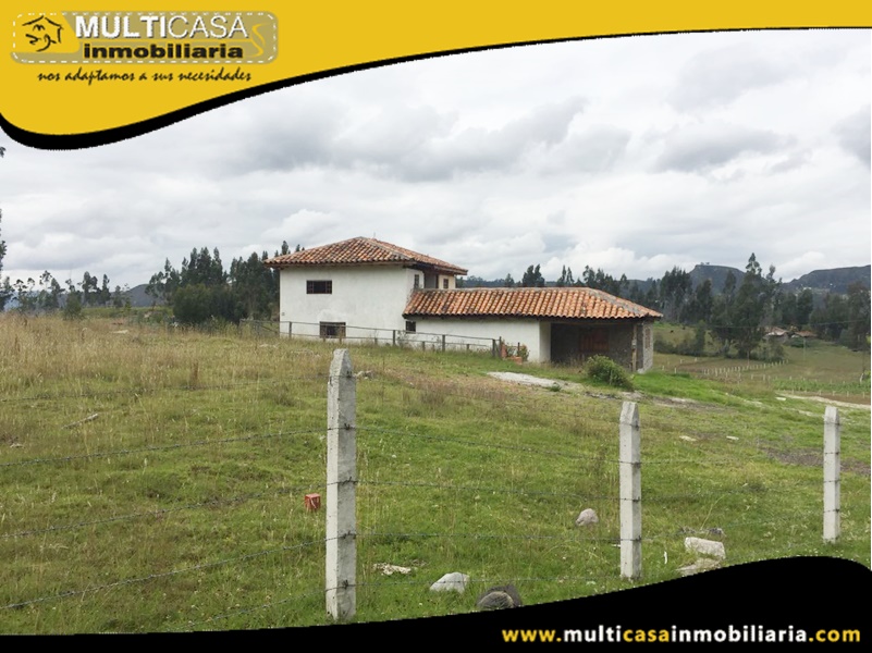 Lote en venta a Crédito con Casa Sector Deleg-Ecuador