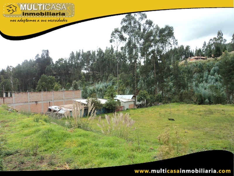 Terreno en Venta a Crédito Con Línea de Fabrica Sector Sayausí Cuenca-Ecuador