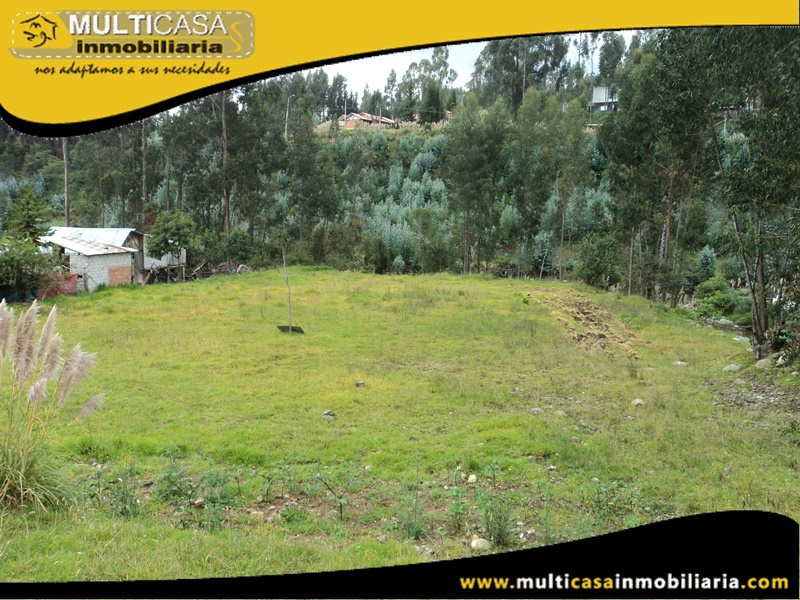 Terreno en Venta a Crédito Con Línea de Fabrica Sector Sayausí Cuenca-Ecuador