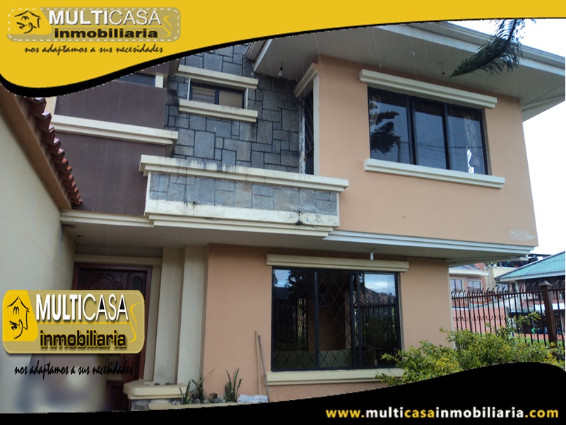 Casa en venta a Crédito Sector Colegio Borja Cuenca-Ecuador
